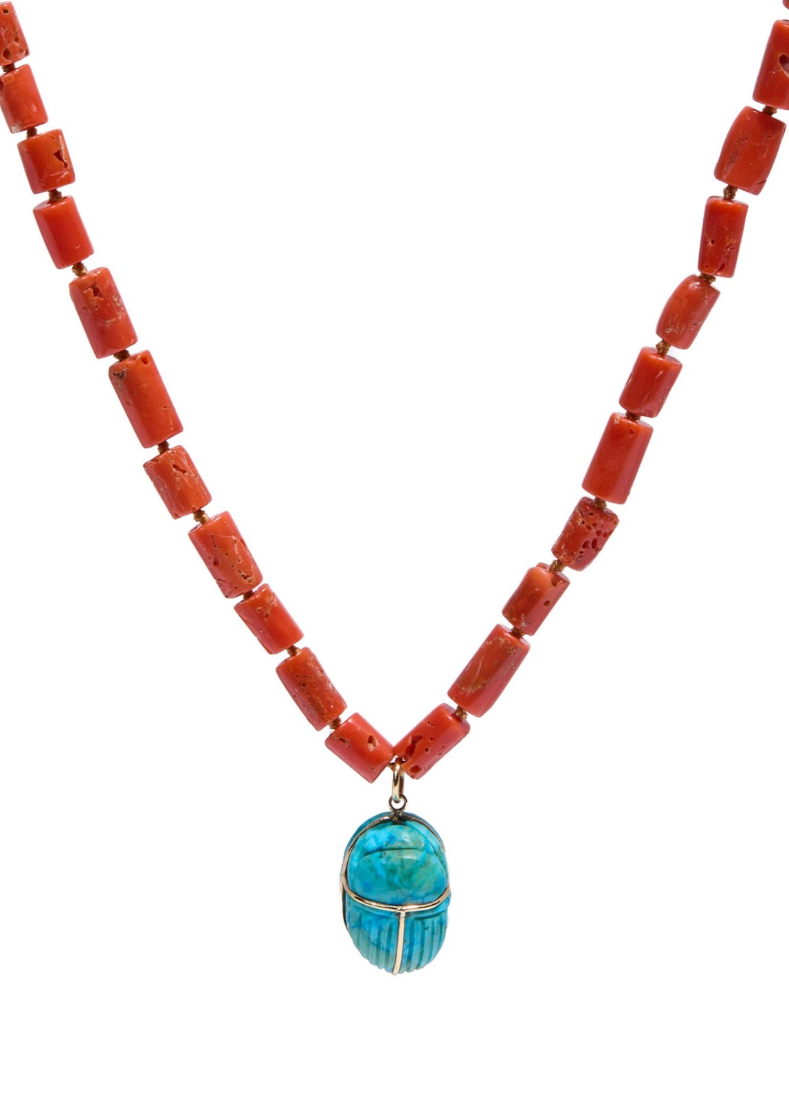 Scarab necklace