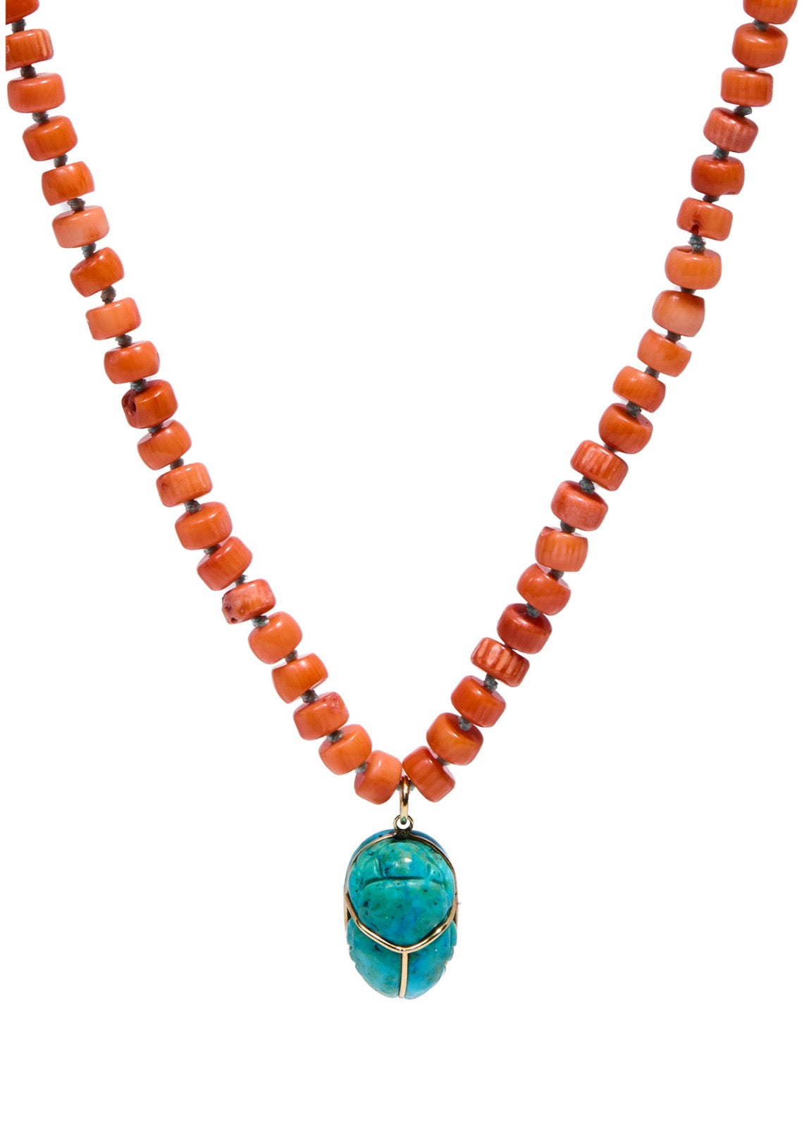 Scarab necklace
