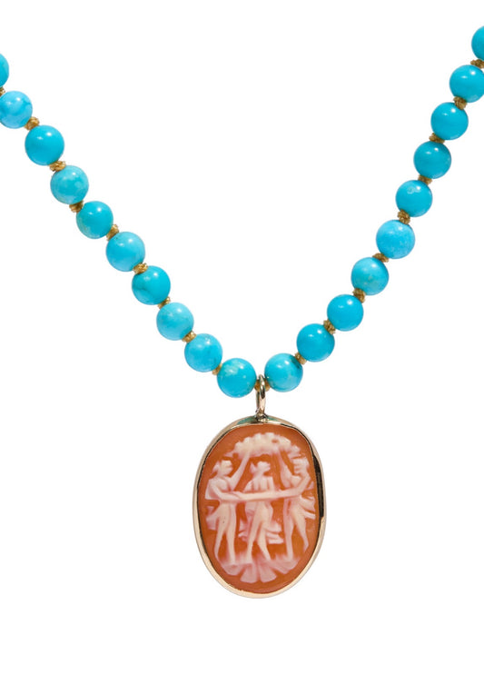 Cameo necklace