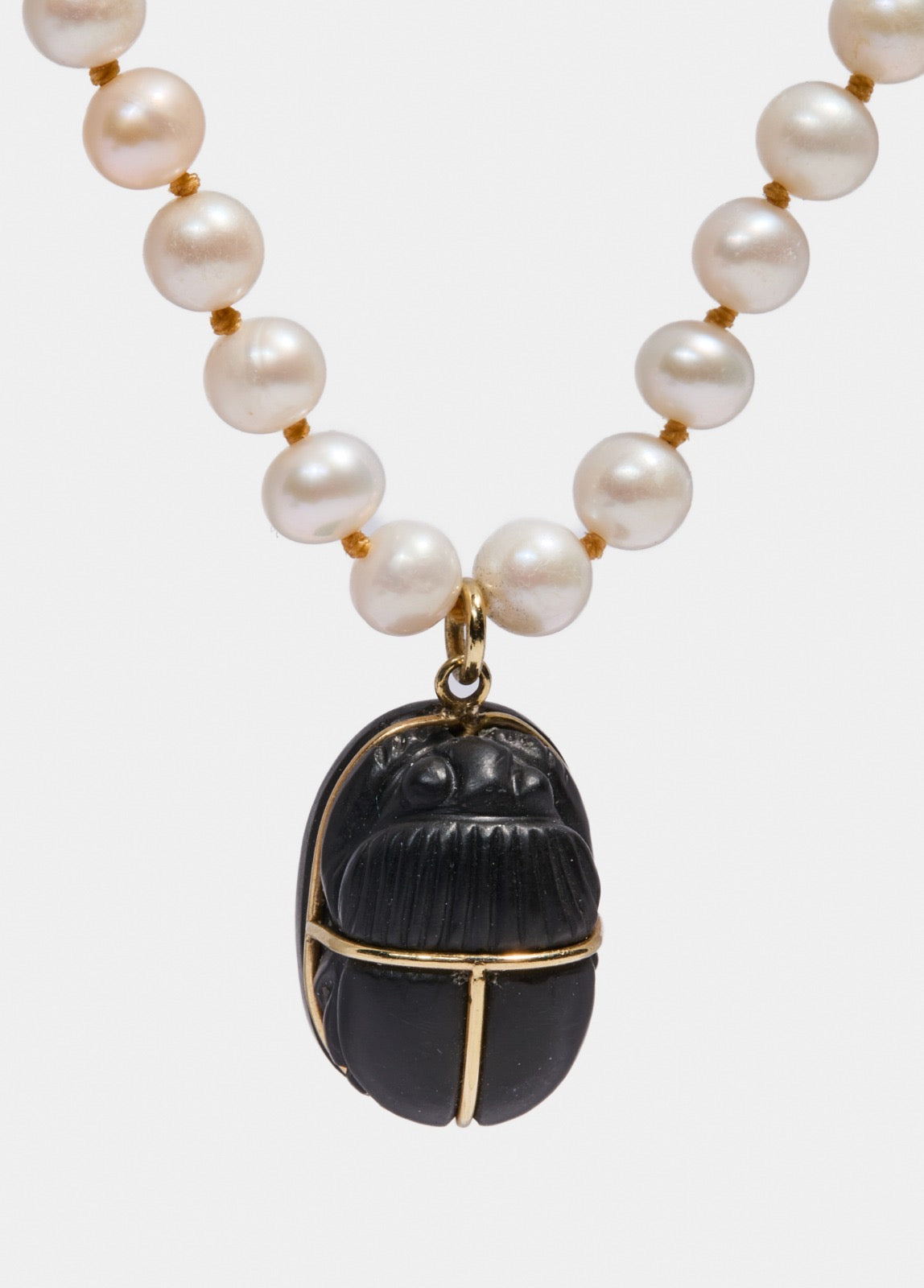 Scarab necklace
