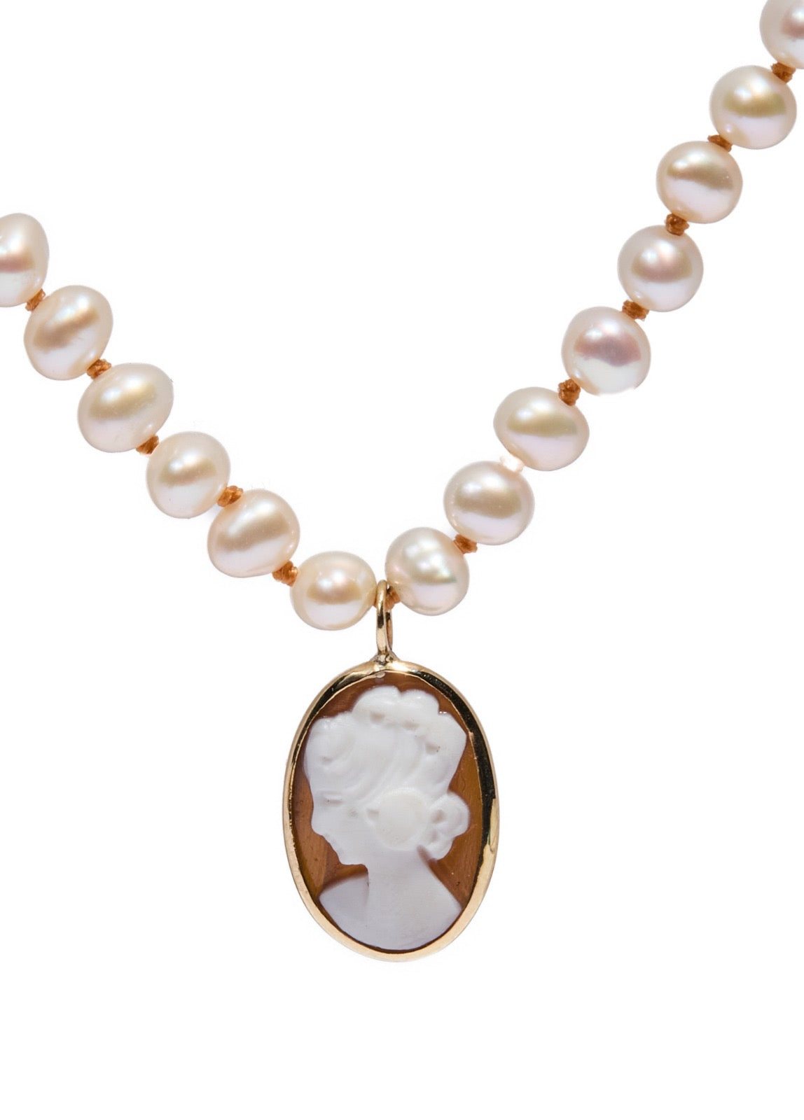 Cameo necklace
