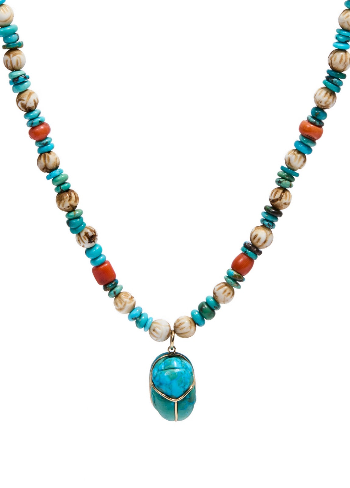 Scarab necklace