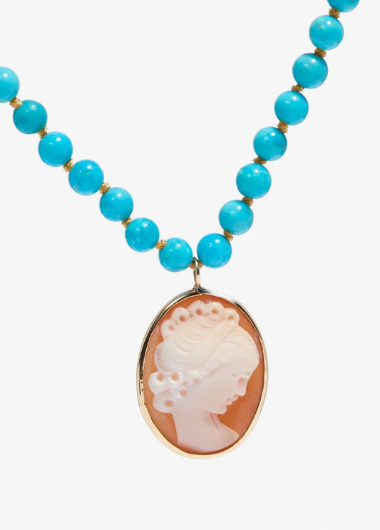 Cameo necklace