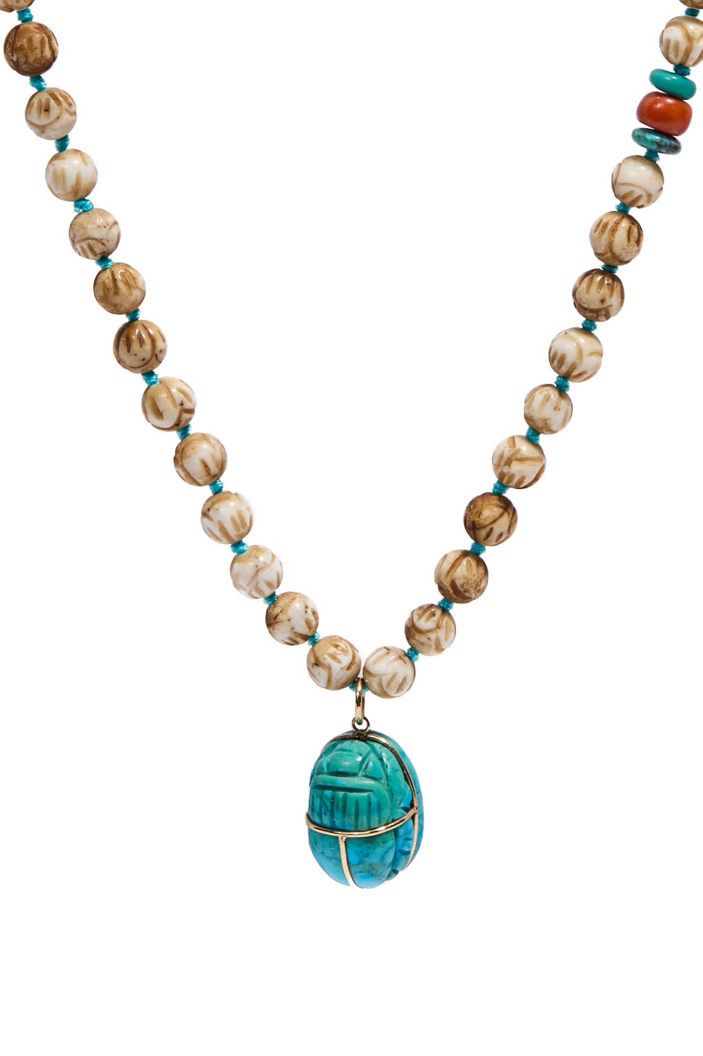 Scarab necklace
