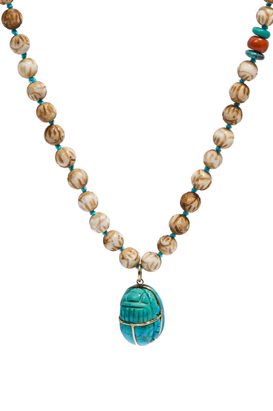 Scarab necklace